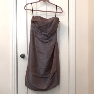 WTOO by Watters & Watters Strapless Formal Dress